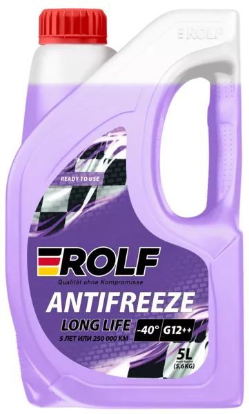 Антифриз -40 ROLF Antifreeze G12++ violet 5 л. - купить оптом в
