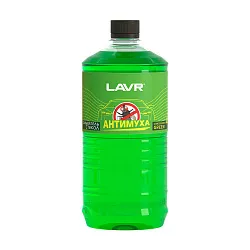 LAVR Омыватель стёкол летний (концентрат) Антимуха Green  1л. Ln1222
