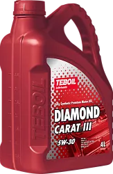 Моторное масло TEBOIL Diamond CARAT III  5W-30  4 л. синт. FIN