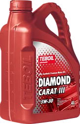 Моторное масло TEBOIL Diamond CARAT III  5W-30  4 л. синт.