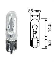 Лампа накаливания МАЯК Standart W1,2W W2.0x4.6d 12 1,2