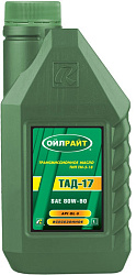 Трансмиссионное масло OILRIGHT ТАД-17  80W-90  1 л. мин.