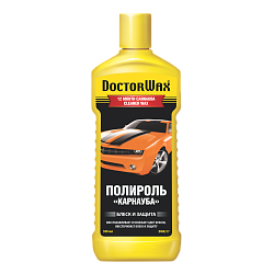 Полироль-очиститель, защита "Карнауба" DoctorWax DW8217  300 мл.