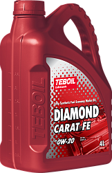 Моторное масло TEBOIL Diamond CARAT FE  0W-20  4 л. синт.