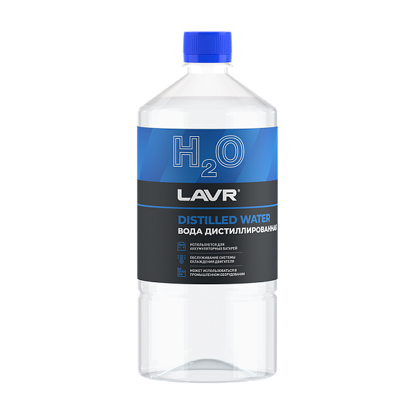 LAVR Вода дистиллированная Distilled Water  1л. Ln5001