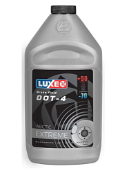 Тормозная жидкость LUXE DОТ-4 Arctic  910 гр.