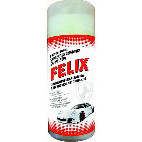 Салфетка искусственная замша FELIX  43х32 см.