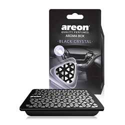 Ароматизатор под сиденье Areon AROMA BOX Black Crystal  1 шт.