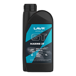 Моторное масло 2Т FC LAVR MOTOLINE GT MARINE  1л. п/синт.