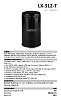 Топливный фильтр  LUXE LX-312-T