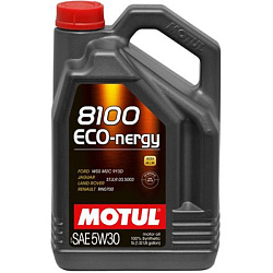 Моторное масло MOTUL MOTUL 8100 Eco-nergy  5W-30  5 л. синт.