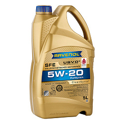 Моторное масло RAVENOL Super Fuel Economy SFE  5W-20  5 л. синт.