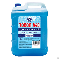 Тосол А-40 Дзержинский ОЖ-40 (ТМ OILRIGHТ)  10 кг.