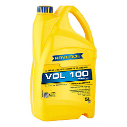 Компрессорное масло RAVENOL Kompressorenoel VDL 100  5 л. мин.