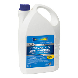 Антифриз (-40) синий HTC Hybrid Techn.Coolant Premix  RAVENOL  5л. /1410121-005