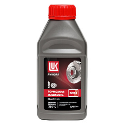 Тормозная жидкость Лукойл DOT 4  455 гр.