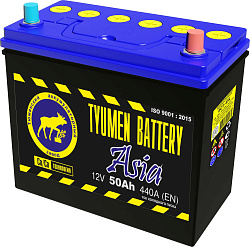 Аккумулятор Тюмень Тyumen Battery ASIA 100 Ач, Прямая полярность (+/-)