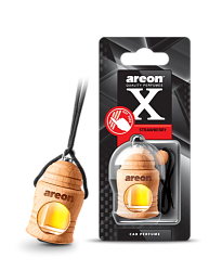 Ароматизатор на зеркало AREON Fresco X-Version STRAWBERRY  1 шт.