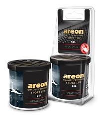 Ароматизатор AREON Gel Can SPORT LUX Blister PLATINUM