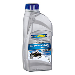 Моторное масло RAVENOL Snowmobiles Teilsynth 2-Takt  1 л. п/синт.