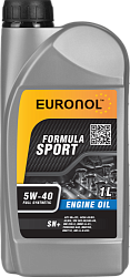 Моторное масло EURONOL SPORT FORMULA  5W-40  1 л. синт.