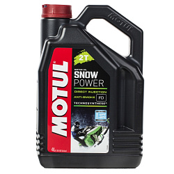 Моторное масло MOTUL 2T Snowpower  4 л. п/синт.