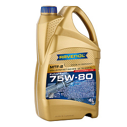 Трансмиссионное масло RAVENOL MTF-2  75W-80  4 л. синт.