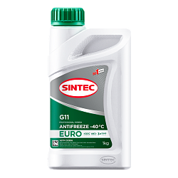 Антифриз Sintec EURO G-11 (-40) зелёный  1 кг.