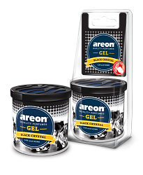 Ароматизатор на панель AREON Gel Can Blister BLACK CRYSTAL  1 шт.