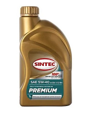 Моторное масло SINTEC Premium  5W-40  1 л. синт.