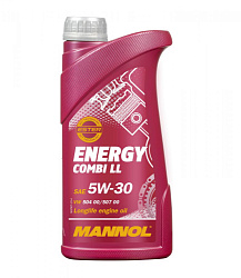 Моторное масло MANNOL Energy Combi LL  5W-30  1 л. синт.