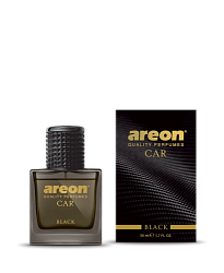 Ароматизатор спрей AREON Perfume Glass BLACK MCP01  50 мл.  1 шт.