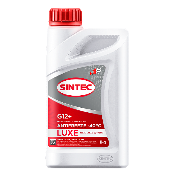 Антифриз красный -40 SINTEC Luxe G-12+ Red  1 кг.
