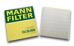 Салонный фильтр MANN CU26009