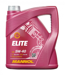 Моторное масло MANNOL Elite  5W-40  4 л. синт.