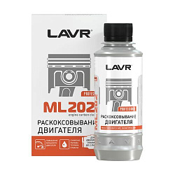 LAVR Раскоксовывание двигателя ML-202 Engine carbon cleaner  190 мл.