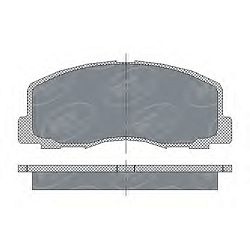 Тормозные колодки SCT SP 209