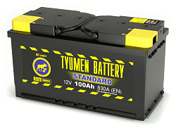 Аккумулятор Тюмень Тyumen Battery STANDARD 100 Ач, Обратная полярность (-/+)