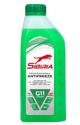 Антифриз SIBIRIA G-11 Green (-40) зелёный  1 кг.