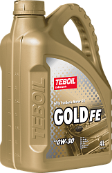 Моторное масло TEBOIL Gold FE  0W-30  4 л. синт.