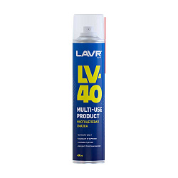 LAVR Смазка многоцелевая LV-40 Multipurpose grease (аэрозоль)  400 мл.