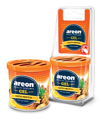 Ароматизатор на панель AREON Gel Can Blister TUTTI FRUTTI  1 шт.