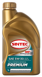 Моторное масло SINTEC Premium  5W-30  1 л. синт.