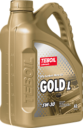 Моторное масло TEBOIL Gold L  5W-30  4 л. синт.