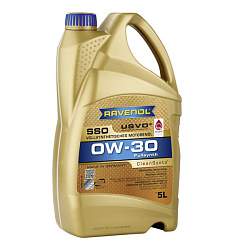 Моторное масло RAVENOL SSO  0W-30  5 л. синт.