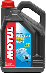 Моторное масло MOTUL 4T 10/40 Outboard Tech  10W-40   5 л. п/синт.