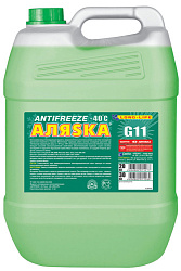 Антифриз -40 зеленый Аляска G-11 LongLife  20 кг.