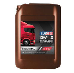 Моторное масло LUXE Diesel CI-4 10W-40  20 л. п/синт.