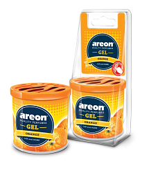 Ароматизатор на панель AREON Gel Can Blister ORANGE  1 шт.