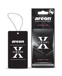 Ароматизатор на зеркало AREON X Version BUBBLE GUM AXV03  к-т 10 шт.